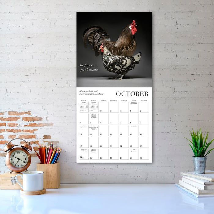 Glamour Chicks 2027 Square Wall Calendar