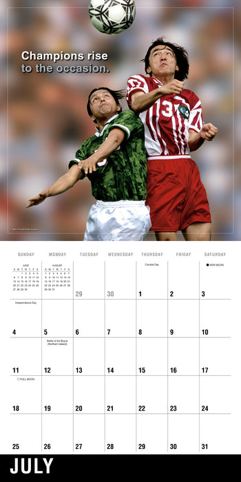 Soccer 2027 Square Wall Calendar (Online Exclusive)