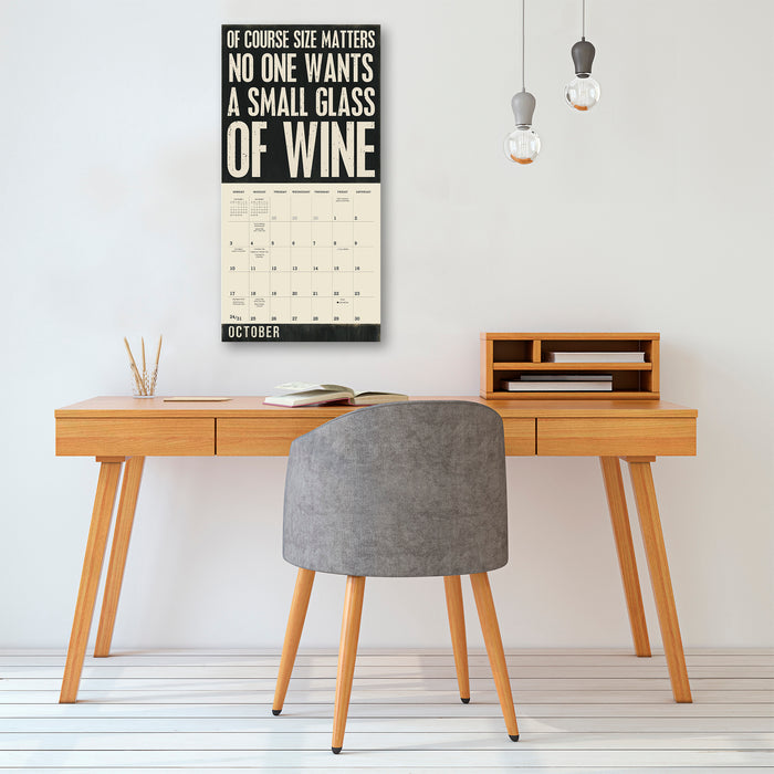 Words to Live By 2027 Square Wall Calendar