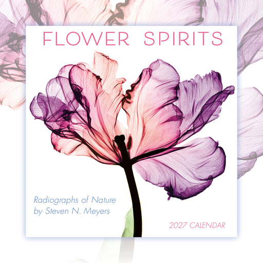 Flower Spirits Radiographs of Nature 2027 Mini Wall Calendar