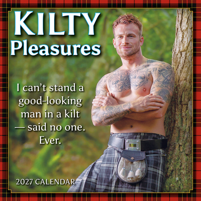 Kilty Pleasures 2027 Mini Wall Calendar