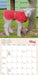 Lambies in Jammies and Goats 2027 Mini Wall Calendar
