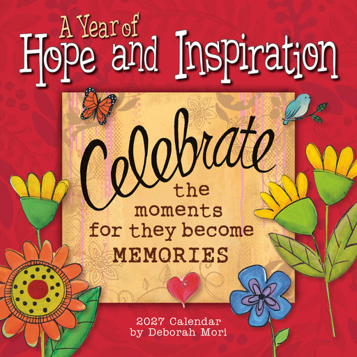 Year of Hope and Inspiration 2027 Mini Wall Calendar