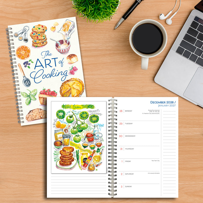 The Classic Art of Cooking 2027 Weekly Diary