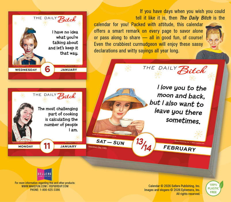 The Daily Bitch 2027 Page-A-Day Calendar