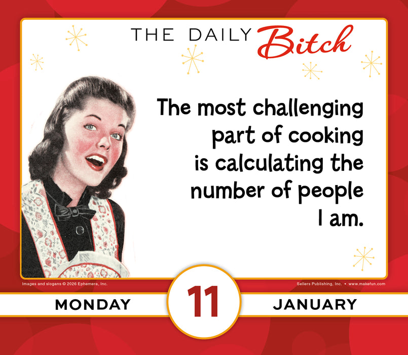 The Daily Bitch 2027 Page-A-Day Calendar
