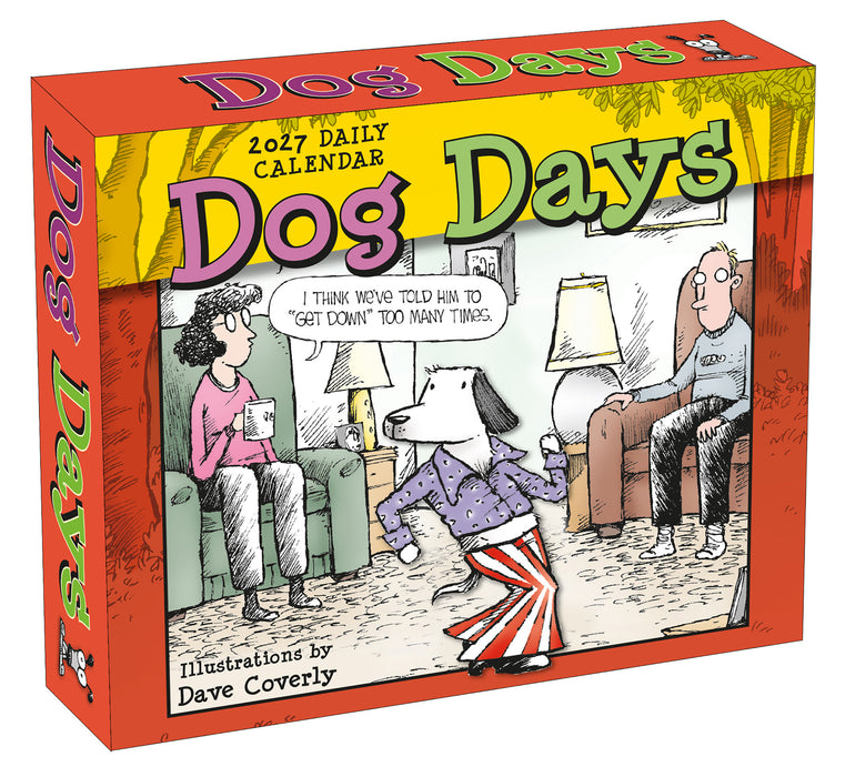 Dog Days D Coverly 2027 Page-A-Day Calendar