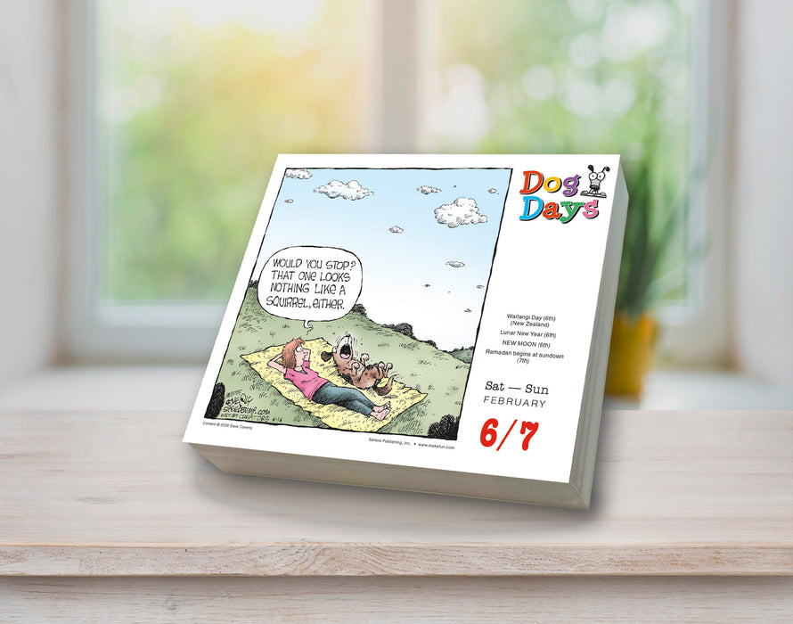 Dog Days D Coverly 2027 Page-A-Day Calendar