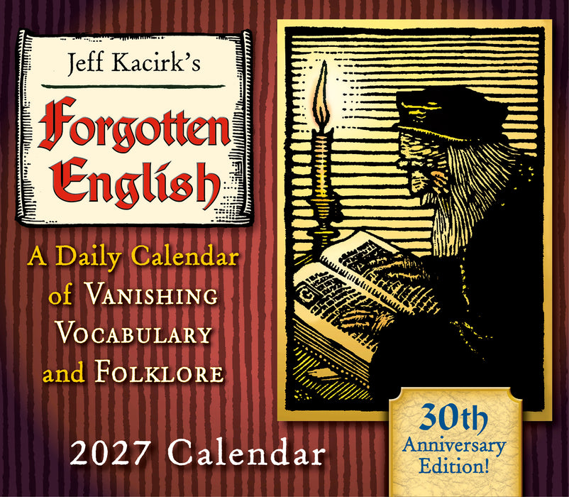 Forgotten English 2027 Page-A-Day Calendar