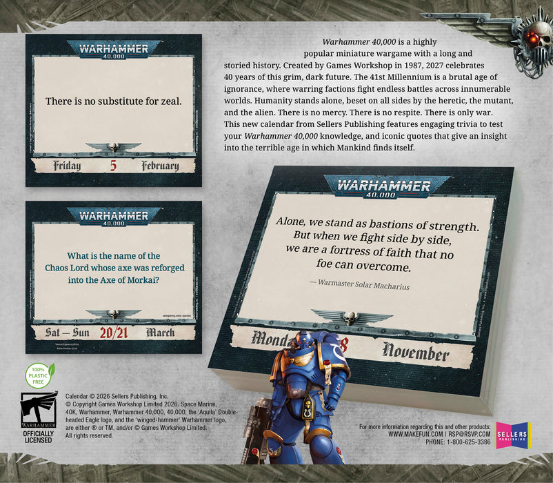 Warhammer 40000 2027 Page-A-Day Calendar
