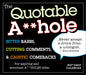 Quotable A hole 2027 Page-A-Day Calendar