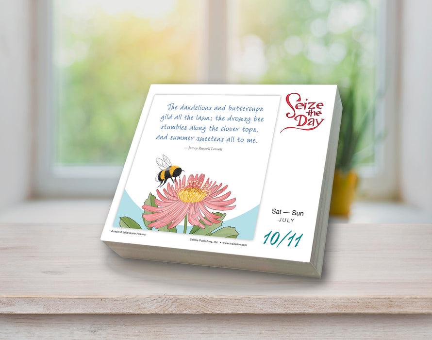 Seize the Day and Make it Your 2027 Page-A-Day Calendar