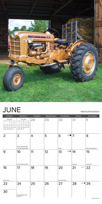 2024 Classic Tractors Wall Calendar (Online Exclusive)