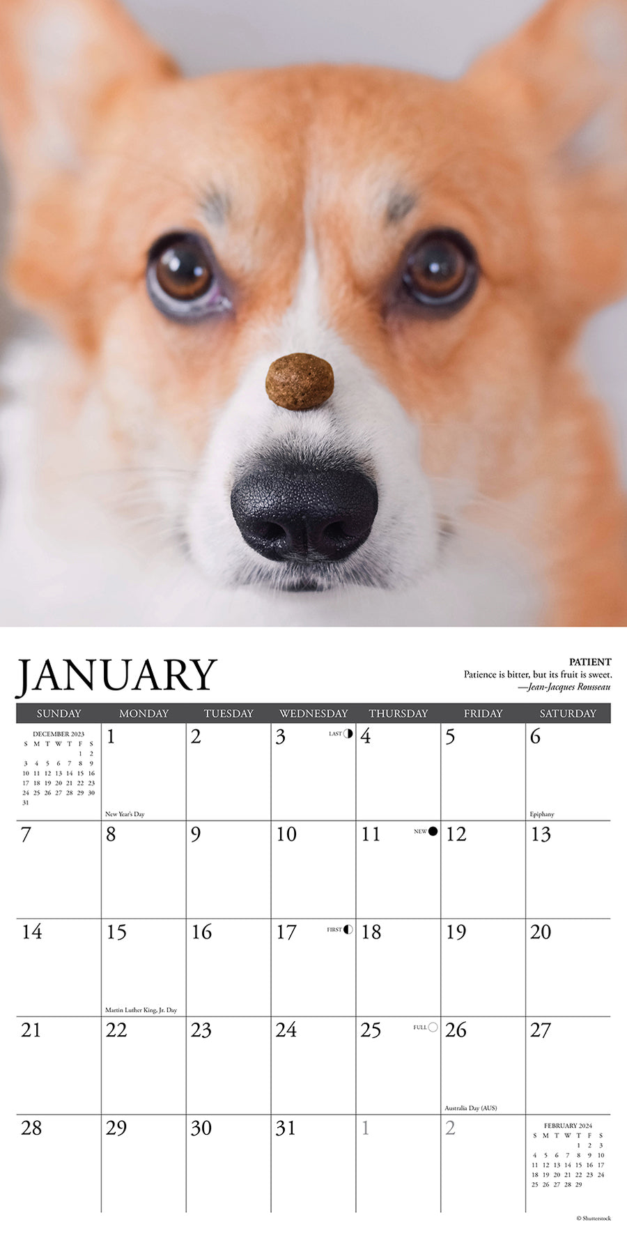 2024 Rules Wall Calendar — Calendar Club