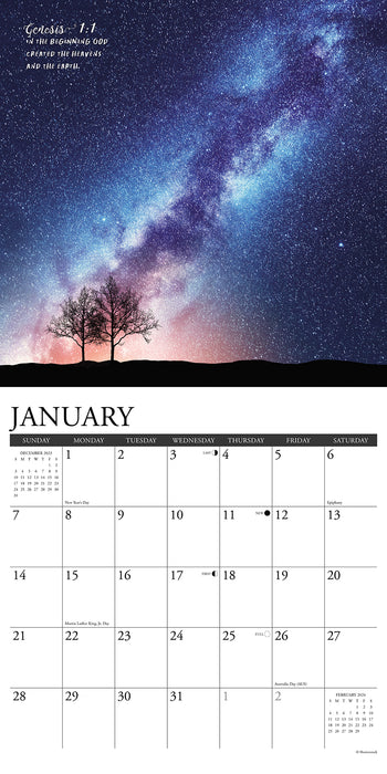 2024 God's Palette Wall Calendar (Online Exclusive)