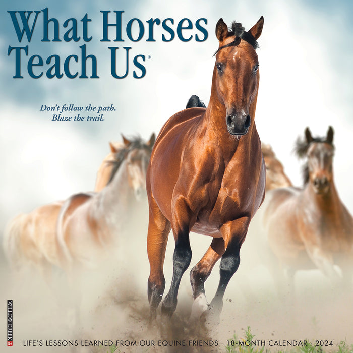 2024 What Horses Teach Us Wall Calendar — Calendar Club