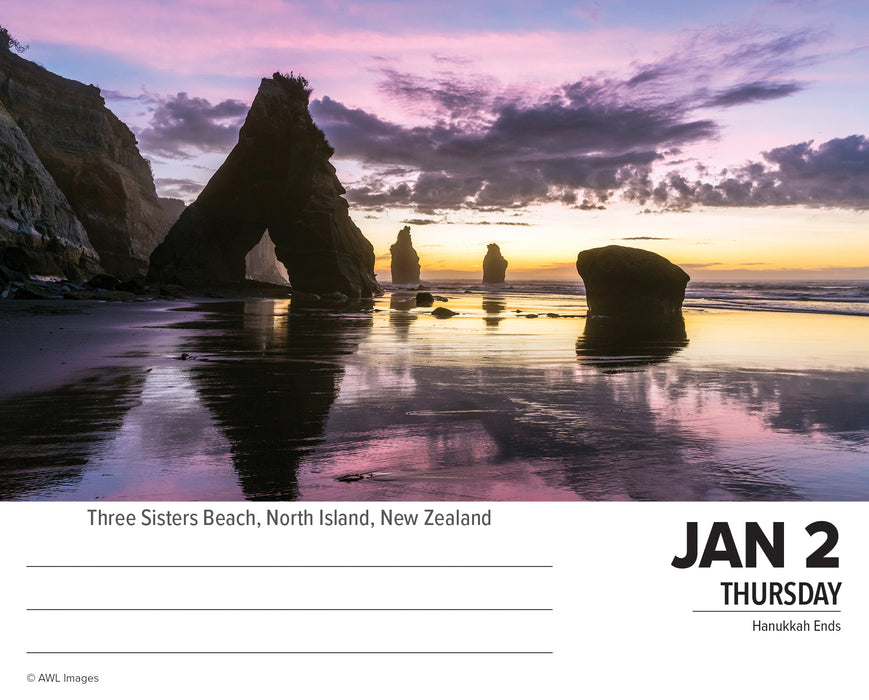 2025 Daily Destinations Page-A-Day Calendar