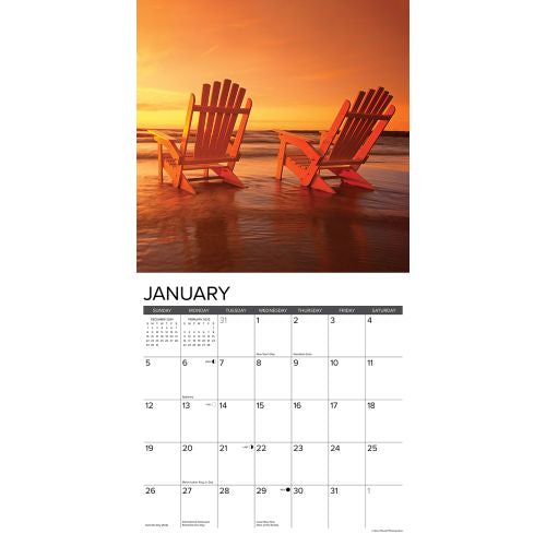 2025 BeachLife Wall Calendar