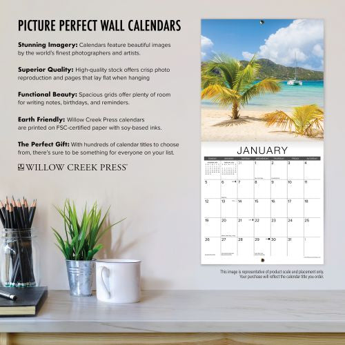 2025 Beagle Rules Wall Calendar by  Willow Creek Press from Calendar Club