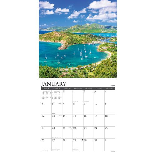 2025 Caribbean Wall Calendar (Online Exclusive)