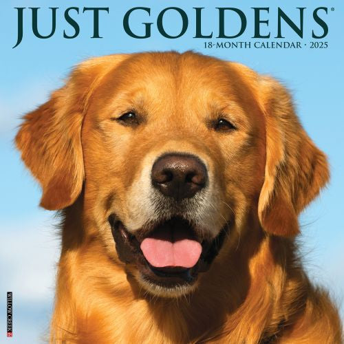 Calendar Club 2025 Goldens Wall Calendar