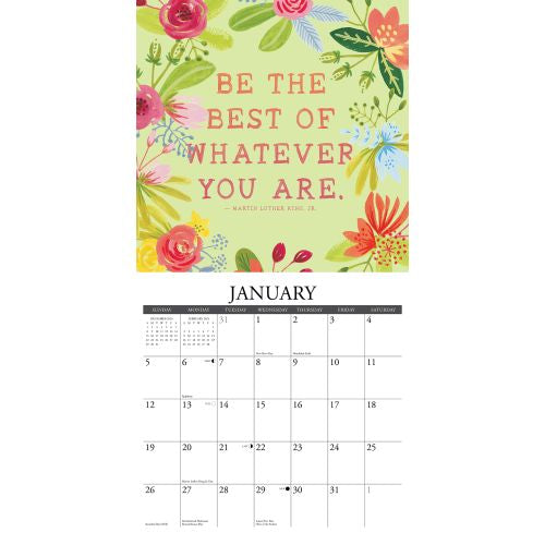 2025 Live Laugh Love Wall Calendar by  Willow Creek Press from Calendar Club