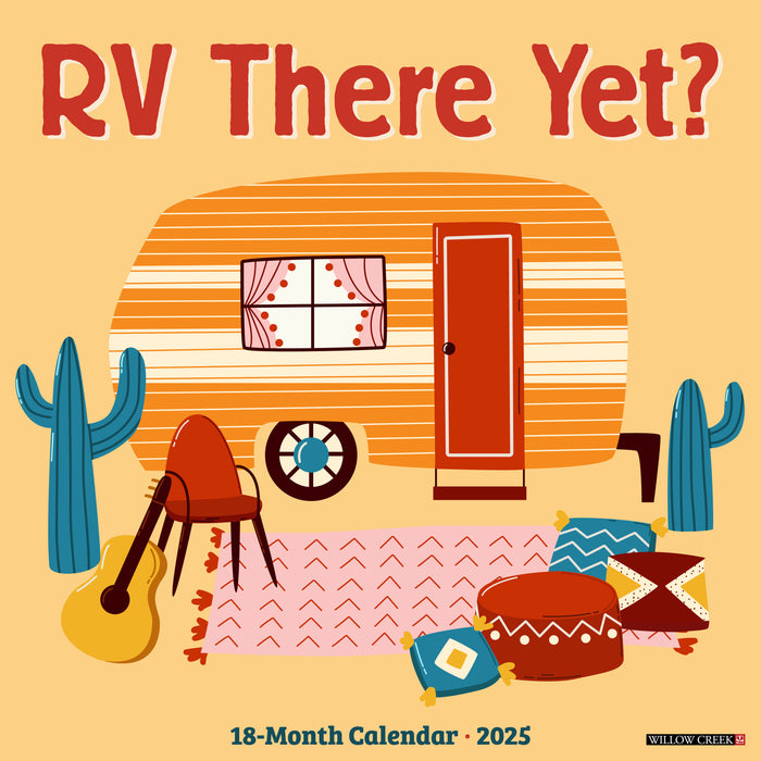2025 RV There Yet? Wall Calendar by  Willow Creek Press from Calendar Club