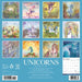 2025 Unicorns by Sara Burrier Wall Calendar by  Willow Creek Press from Calendar Club