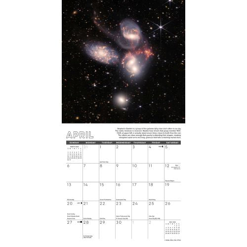 2025 Astronomy Mini Wall Calendar