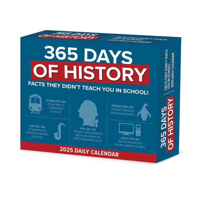 2025 365 Days of History Page-A-Day Calendar