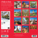 A Walk in Paris 2026 Square Wall Calendar