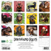 Dachshund Rules 2026 Square Wall Calendar