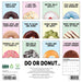 Do or Donut 2026 Square Wall Calendar