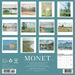Monet 2026 Square Wall Calendar