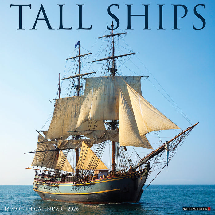 Tall Ships 2026 Square Wall Calendar