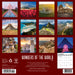 Wonders of the World 2026 Square Wall Calendar