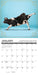 Cow Yoga 2026 Mini Wall Calendar