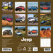 Jeep 2026 Mini Wall Calendar