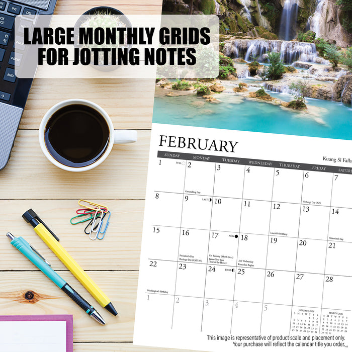 Jeep 2026 Mini Wall Calendar