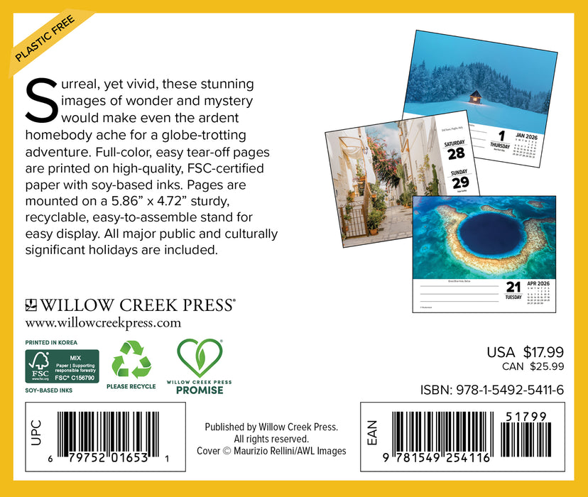 Daily Destinations 2026 Page-A-Day Calendar