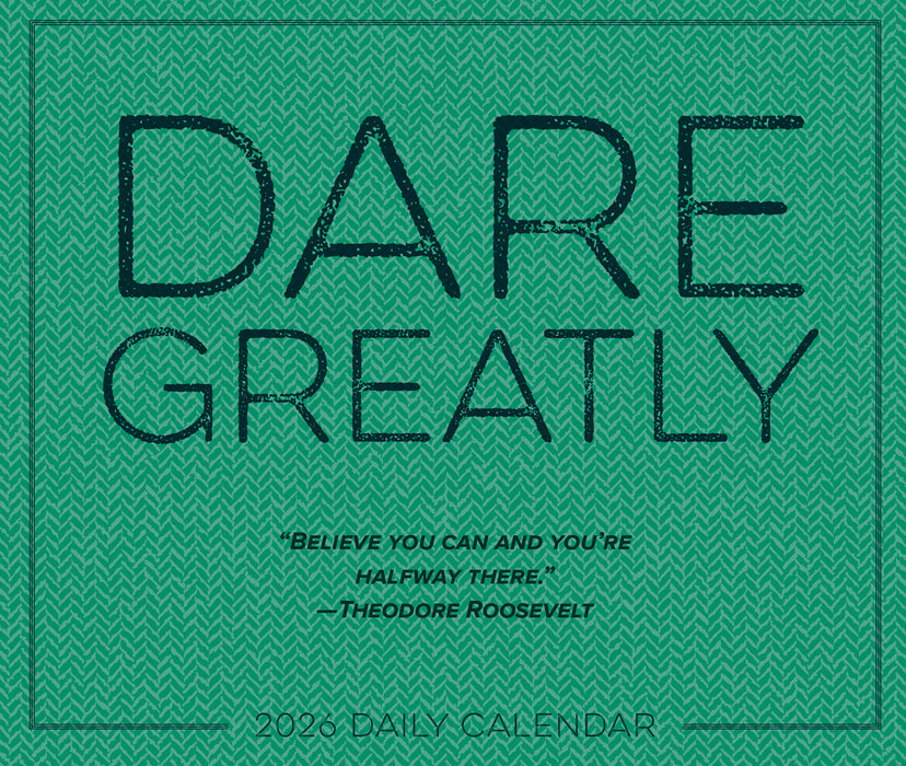 Dare Greatly 2026 Page-A-Day Calendar