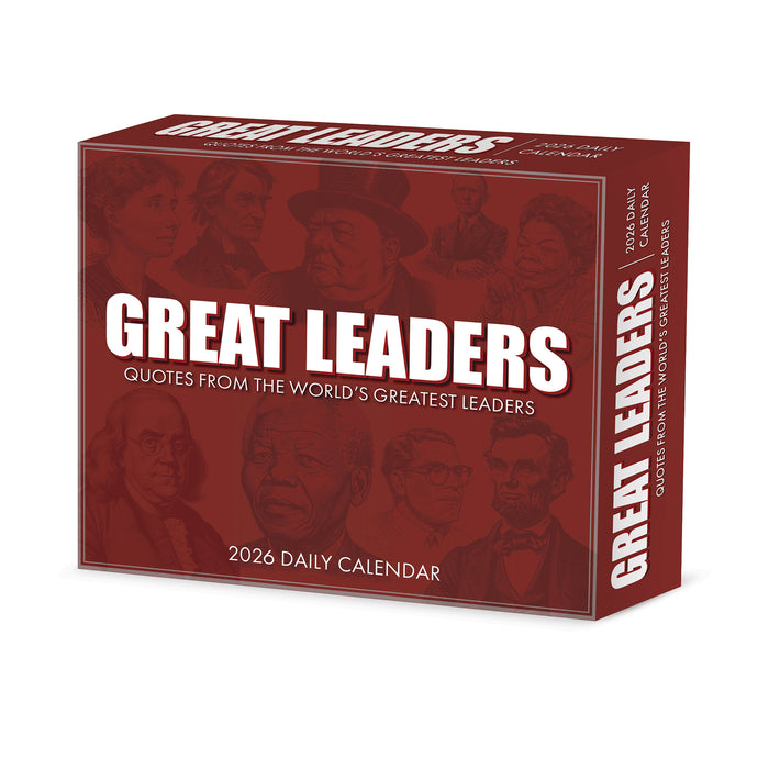 Great Leaders Greatest Quotes 2026 Page-A-Day Calendar