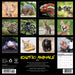 Exotic Animals 2026 Square Wall Calendar