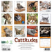Cattitudes 2026 Square Wall Calendar