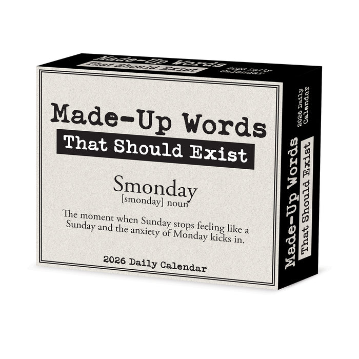 Made Up Words That Should Exist 2026 Page-A-Day Calendar
