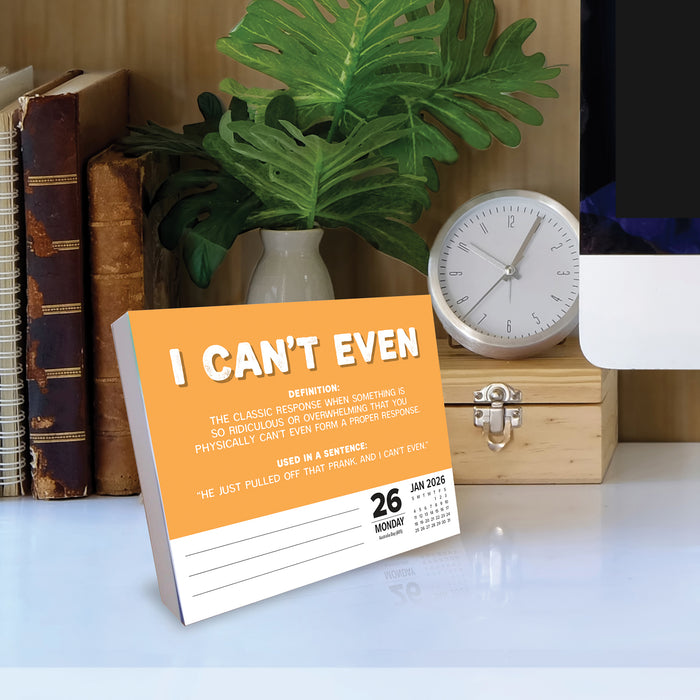 Gen Z Slang 2026 Page-A-Day Calendar