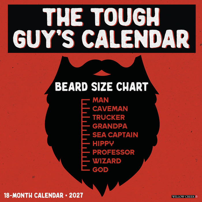 The Tough Guy's Calendar 2027 Square Wall Calendar