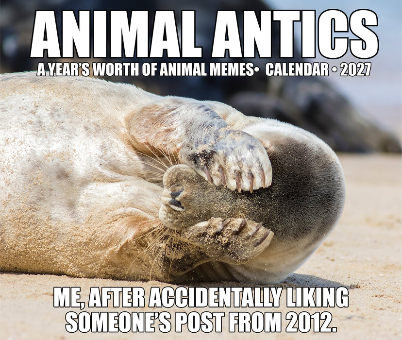 Animal Antics 2027 Page-A-Day Calendar