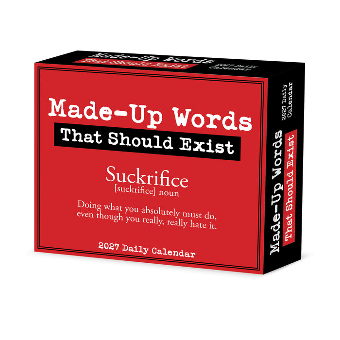 Made Up Words That Should Exis 2027 Page-A-Day Calendar
