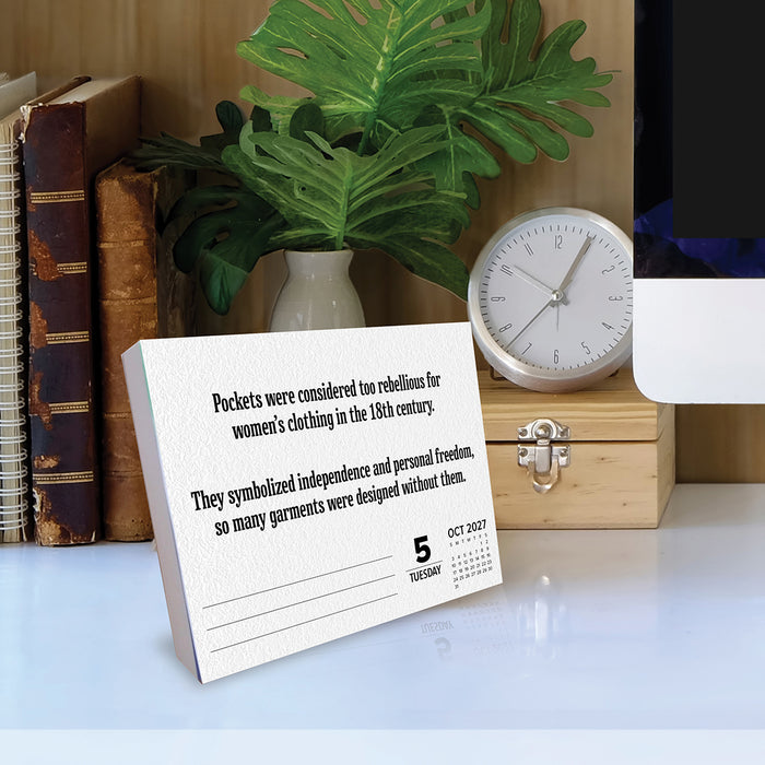 Today I Learned 2027 Page-A-Day Calendar